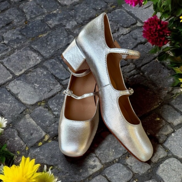 The Leather Nettie Heeled Mary Jane - Picture 2 of 13